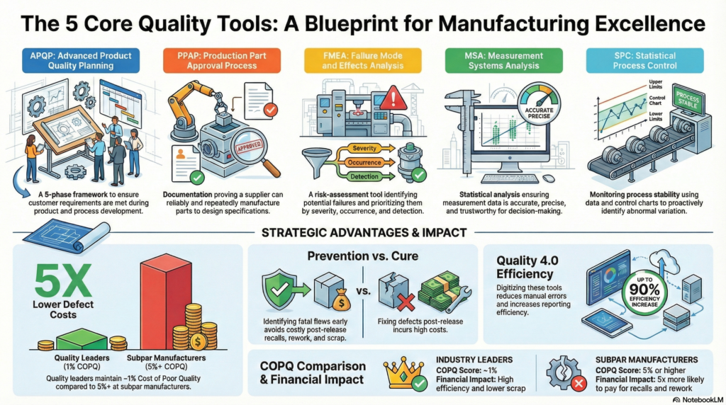 The 5 Core Quality Tools